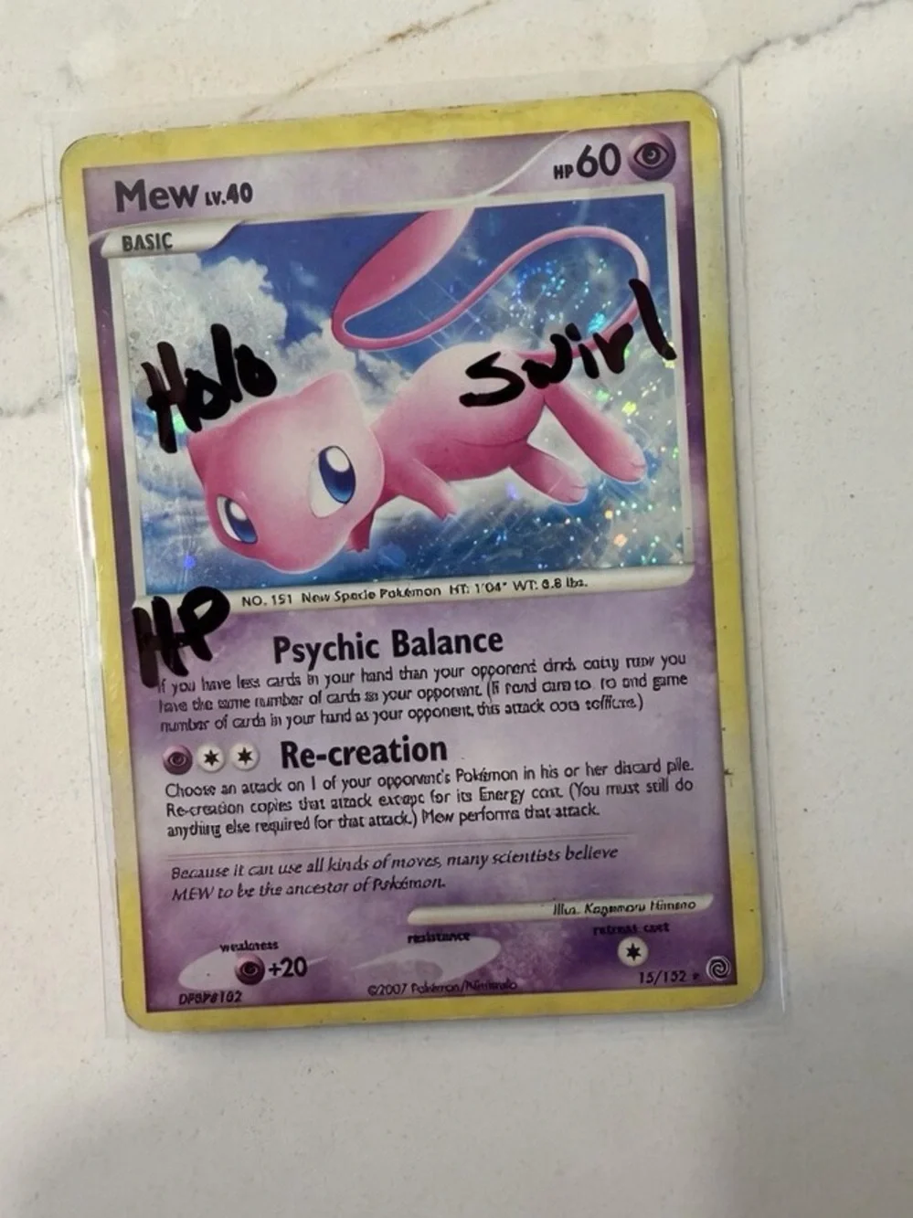 Mew Secret Wonders Holo HP